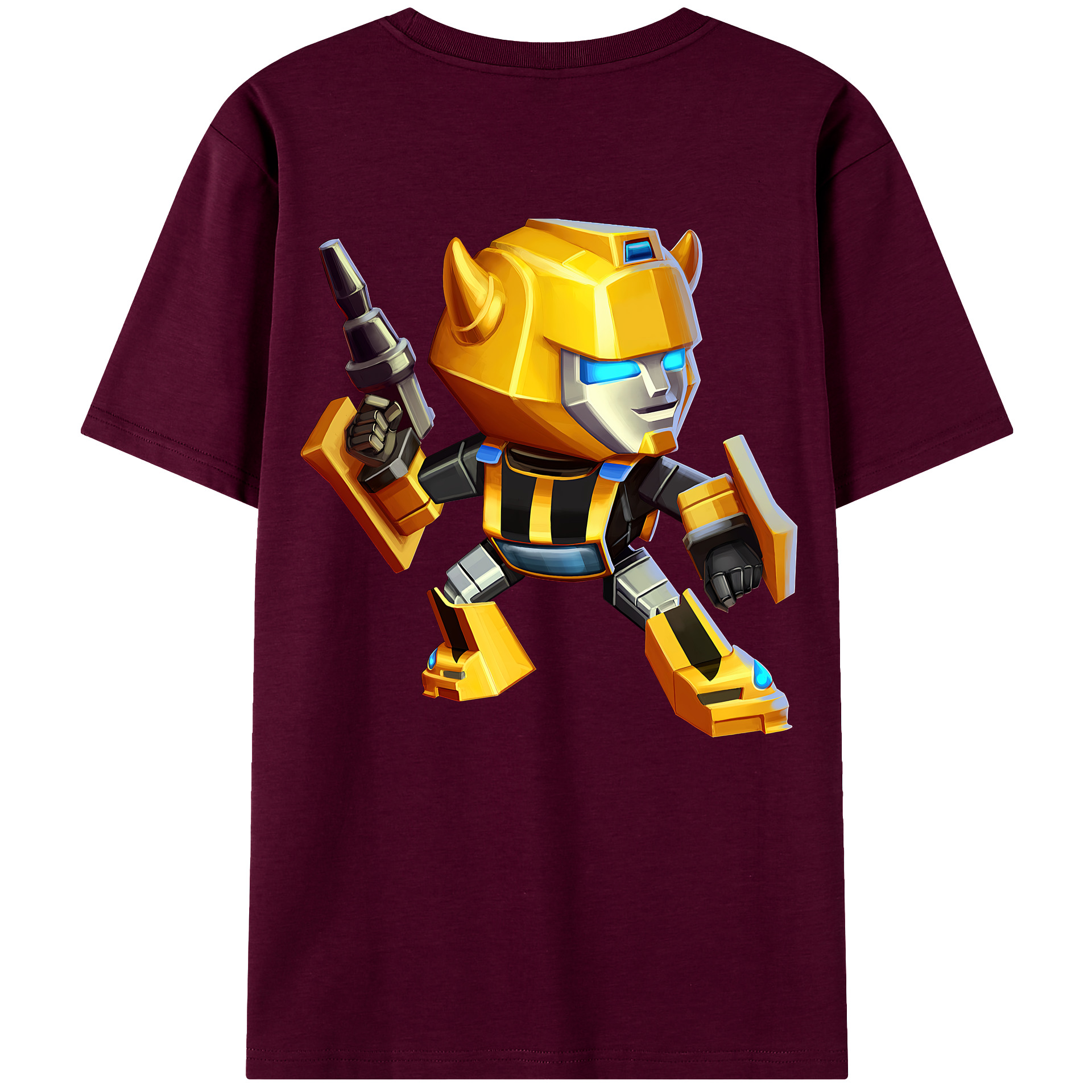 （画像用） Transformers トランスフォーマー レディース半袖Tシャツ(バックプリント)